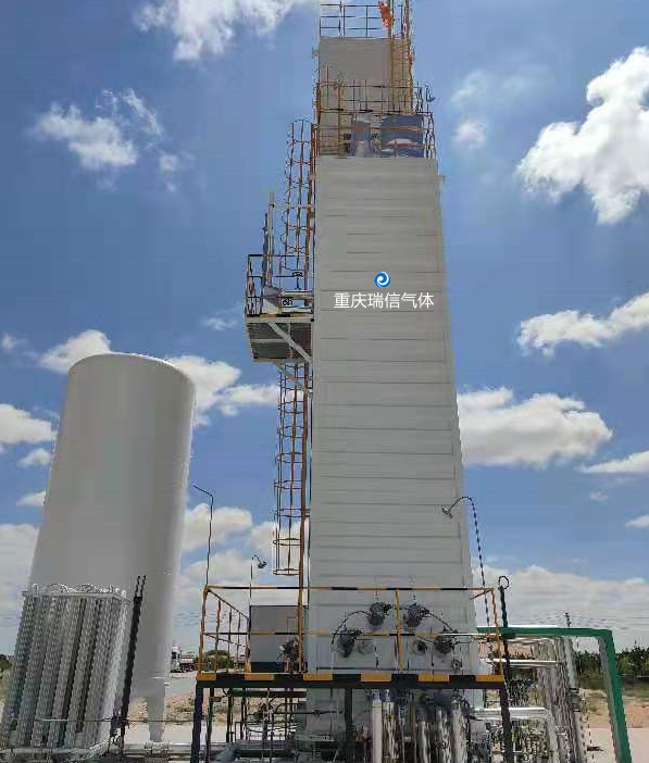 瑞信气体BOG提氦工程调试成功